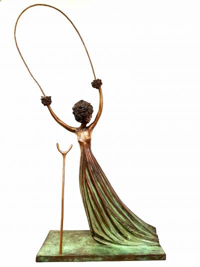 Salvador DALI - Alice au Pays des Merveilles, Sculpture en Bronze 2